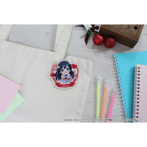 『ラブライブ!虹ヶ咲学園スクールアイドル同好会』ぷちちょこアクリルキーホルダー【優木 せつ菜】 ウィンター衣装ver.