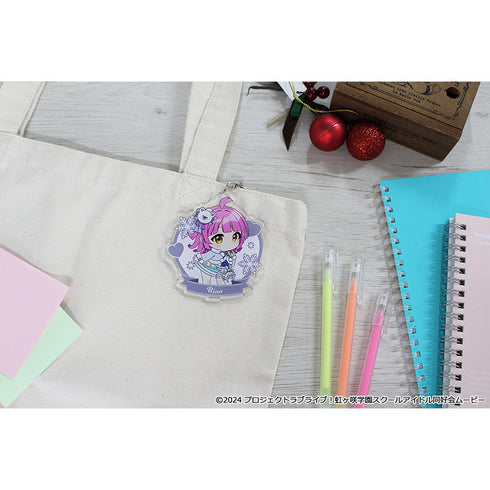 『ラブライブ!虹ヶ咲学園スクールアイドル同好会』ぷちちょこアクリルキーホルダー【天王寺 璃奈】 ウィンター衣装ver.