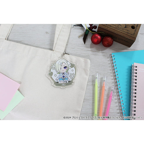『ラブライブ!虹ヶ咲学園スクールアイドル同好会』ぷちちょこアクリルキーホルダー【ミア・テイラー】 ウィンター衣装ver.