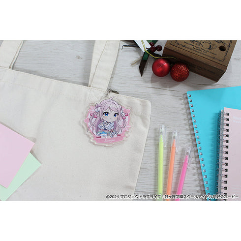 『ラブライブ!虹ヶ咲学園スクールアイドル同好会』ぷちちょこアクリルキーホルダー【鐘 嵐珠】 ウィンター衣装ver.