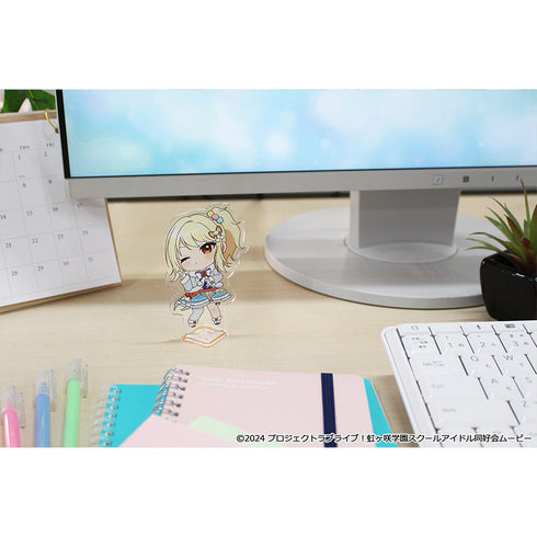 『ラブライブ!虹ヶ咲学園スクールアイドル同好会』ぷちちょこアクリルスタンド【宮下 愛】 ウィンター衣装ver.