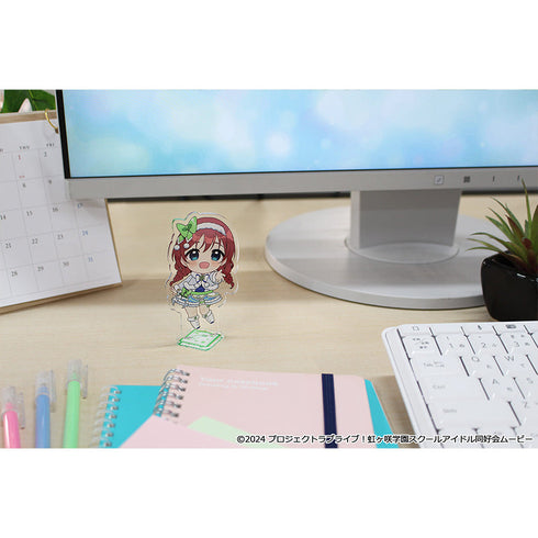 『ラブライブ!虹ヶ咲学園スクールアイドル同好会』ぷちちょこアクリルスタンド【エマ・ヴェルデ】 ウィンター衣装ver.