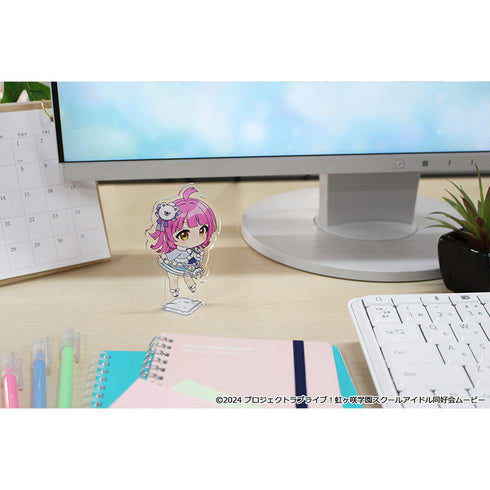 『ラブライブ!虹ヶ咲学園スクールアイドル同好会』ぷちちょこアクリルスタンド【天王寺 璃奈】 ウィンター衣装ver.