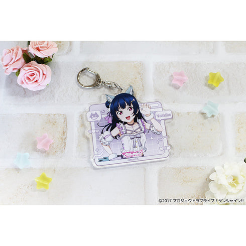 『ラブライブ!サンシャイン!!』描き下ろし アクリルキーホルダー 【津島 善子】 アニマル衣装