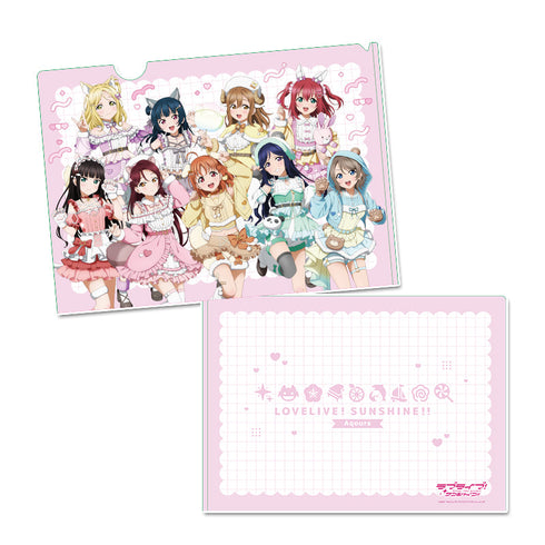 『ラブライブ!サンシャイン!!』描き下ろし クリアファイル 【集合】 アニマル衣装