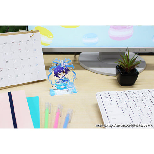 『ご注文はうさぎですか? BLOOM』ぷちちょこミニアクリルジオラマ 【マヤ】 マカロンver.