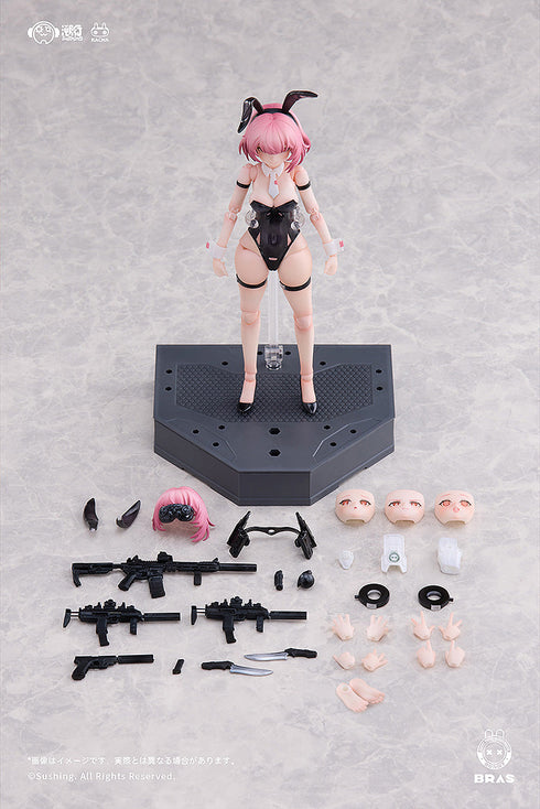 『BUNNY RAPID ACTION SQUAD』Commando・ベルカ 1/12 可動フィギュア