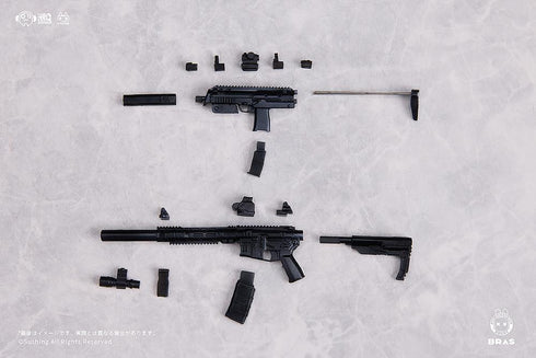 『BUNNY RAPID ACTION SQUAD』Commando・ベルカ 1/12 可動フィギュア