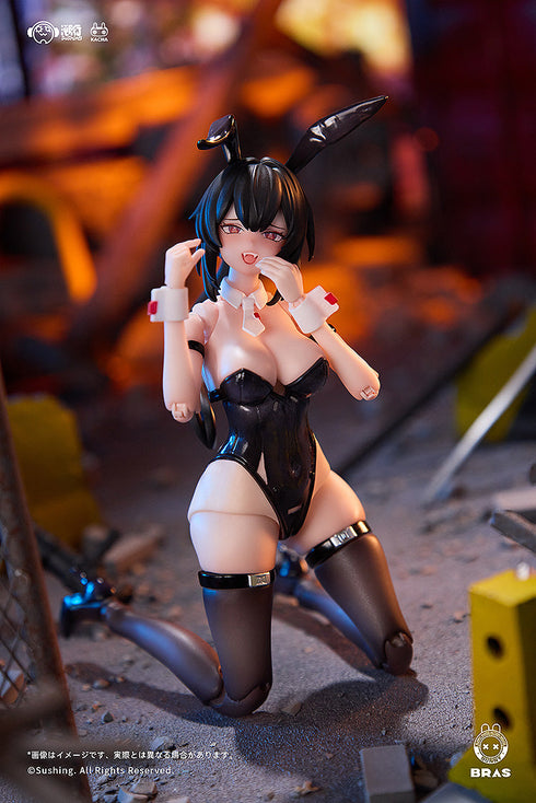 『BUNNY RAPID ACTION SQUAD』Attacker・ルナ 1/12 可動フィギュア