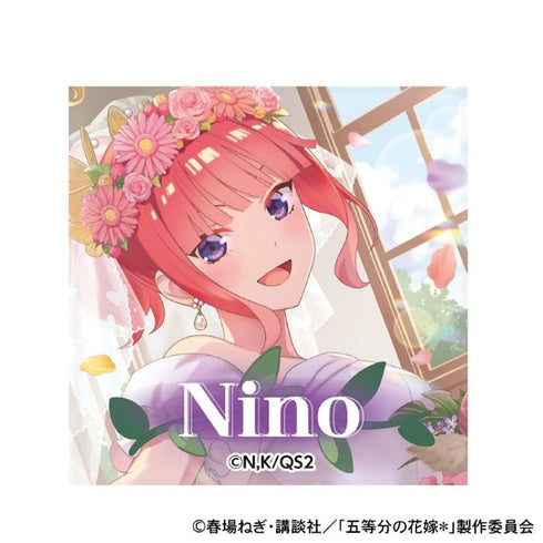 『五等分の花嫁*』ウェディングドレス トレーディングスクエア缶バッジ【BOX】