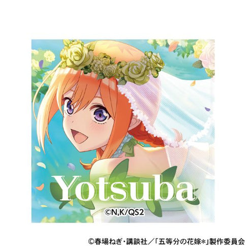 『五等分の花嫁*』ウェディングドレス トレーディングスクエア缶バッジ【BOX】