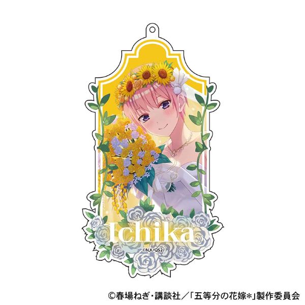『五等分の花嫁*』ウェディングドレス アクリルキーホルダー 中野一花