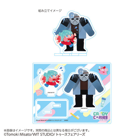 『Candy Caries』Acrylic Stand: Candy & Mad Dentist