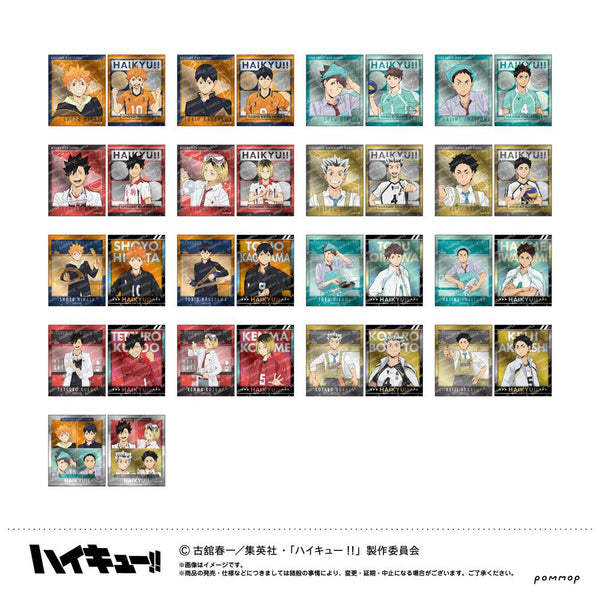 『ハイキュー!!』メタルステッカーコレクション-授業!!-【BOX】