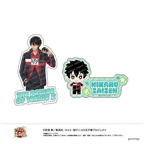 『新テニスの王子様』ダイカットシールセット -おきがえぬいといっしょ第4弾- (F 財前 光)