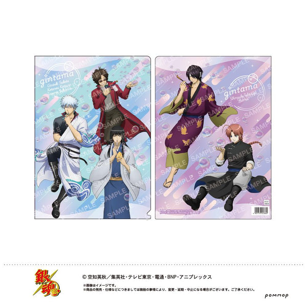 『銀魂』クリアファイル-しゃぼん玉-(A 坂田銀時・桂小太郎・高杉晋助・坂本辰馬・神威)