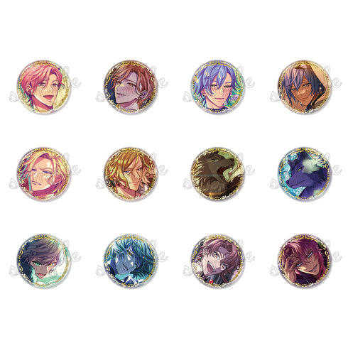 The Dream Craftsman and the Unforgettable Black Fairy Trading Foil-Stamped Can Badge Vol.7 BOX