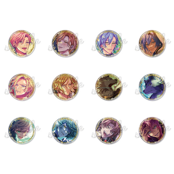 The Dream Craftsman and the Unforgettable Black Fairy Trading Foil-Stamped Can Badge Vol.7 BOX