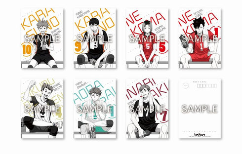 『ハイキュー!!』break time A5ポストカードセット