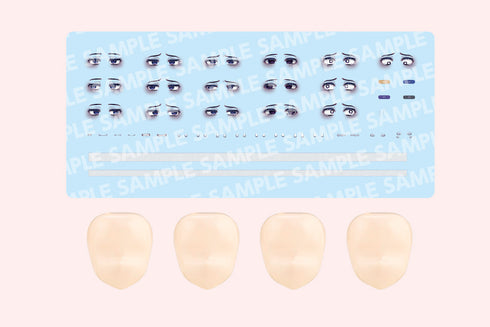 『創彩少女庭園』カスタマイズフェイス&デカールセット Vol.6 雨間デザイン