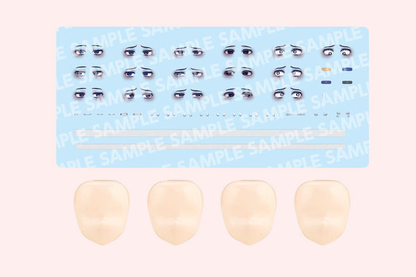 『創彩少女庭園』カスタマイズフェイス&デカールセット Vol.6 雨間デザイン