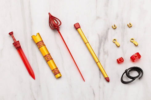 『M.S.G Modeling Support Goods』Virtua Style 10 Sword Set B Flame Light Ver.