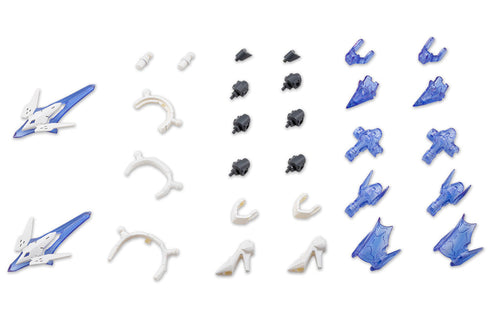 『M.S.G モデリングサポートグッズ』メカサプライ35 ホロニックヘッドドレス&ホロニックハイヒール ホワイトVer.