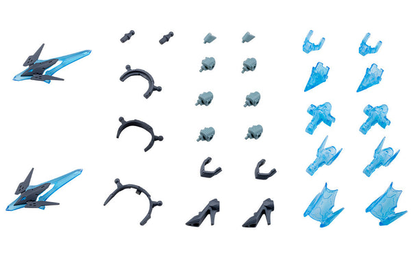 『M.S.G モデリングサポートグッズ』メカサプライ34 ホロニックヘッドドレス&ホロニックハイヒール グレーVer.