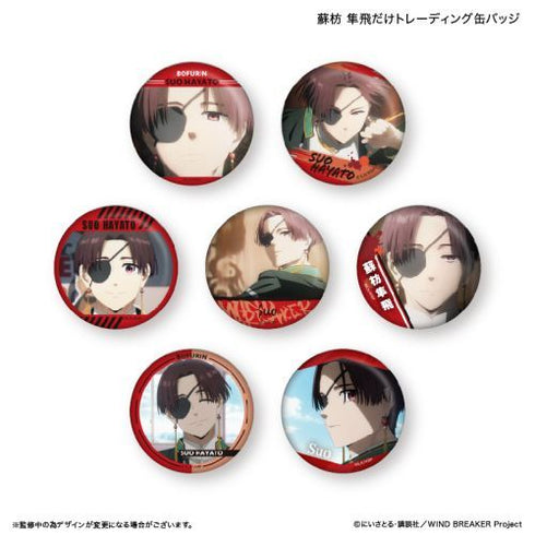 『WIND BREAKER』WIND BREAKER だけ缶 蘇枋 隼飛だけトレーディング缶バッジ 【全7種】(BOX)
