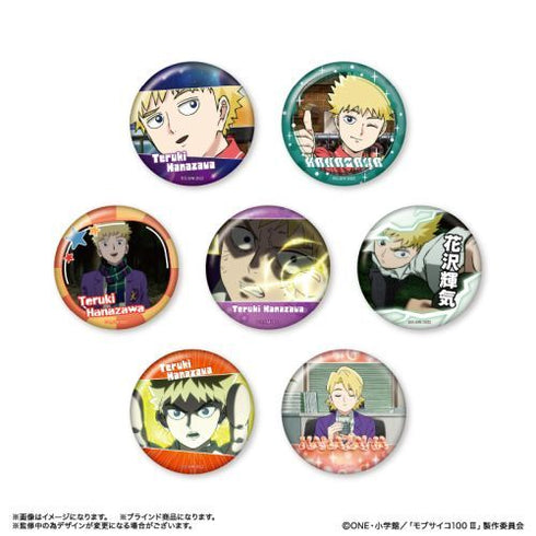 『モブサイコ100III』モブサイコ100III だけ缶 花沢輝気だけトレーディング缶バッジ 【全7種】(BOX)