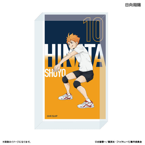 『ハイキュー!!』ハイキュー!! アクリルブロック 日向翔陽 ~レシーブ~