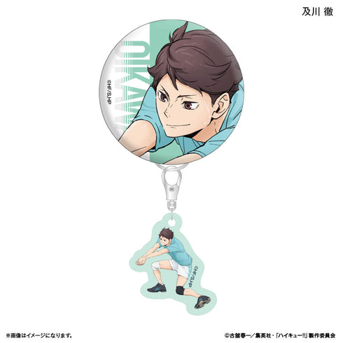 『ハイキュー!!』ハイキュー!! ミニチャーム付き缶バッジ 及川 徹 ~レシーブ~