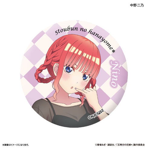 『五等分の花嫁*(モノトーンコーデ)』TVスペシャルアニメ「五等分の花嫁*」 トレーディング缶バッジ 【全10種】(BOX)