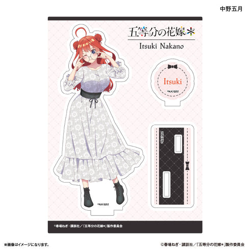 『五等分の花嫁*(モノトーンコーデ)』TVスペシャルアニメ「五等分の花嫁*」 アクリルスタンド 中野五月