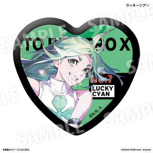 『TO BE HERO X』アニメ「TO BE HERO X」 トレーディングハート缶バッジ 【全11種】(BOX)