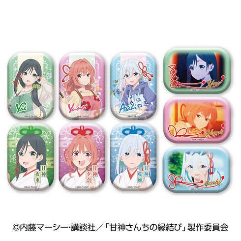 『甘神さんちの縁結び』まるかくカンバッジ【BOX】
