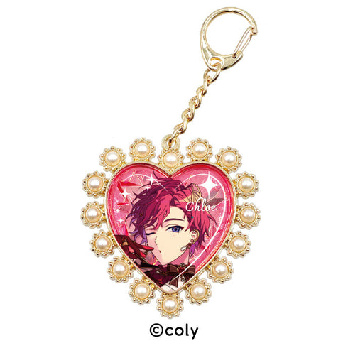 『魔法使いの約束』ハートビジューキーホルダー 16 クロエ