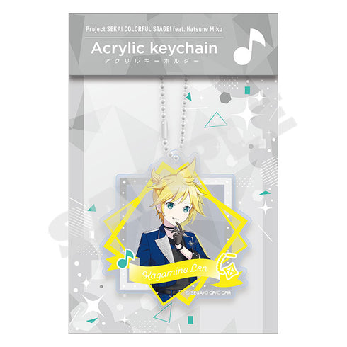 『プロジェクトセカイ カラフルステージ! feat. 初音ミク』プロジェクトセカイ カラフルステージ! feat.初音ミク アクリルキーホルダー Vol.19 鏡音レン
