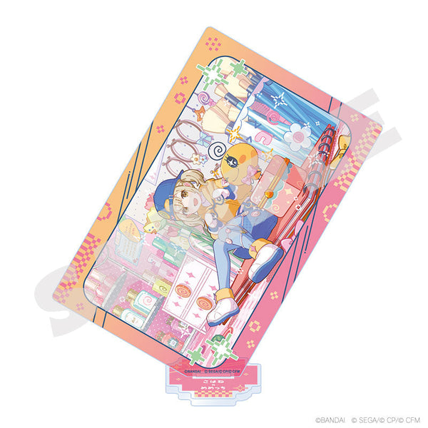 『プロジェクトセカイ カラフルステージ! feat. 初音ミク』プロジェクトセカイ カラフルステージ! feat. 初音ミク×たまごっち カード型アクリルスタンド 小豆沢こはね×めめっち2