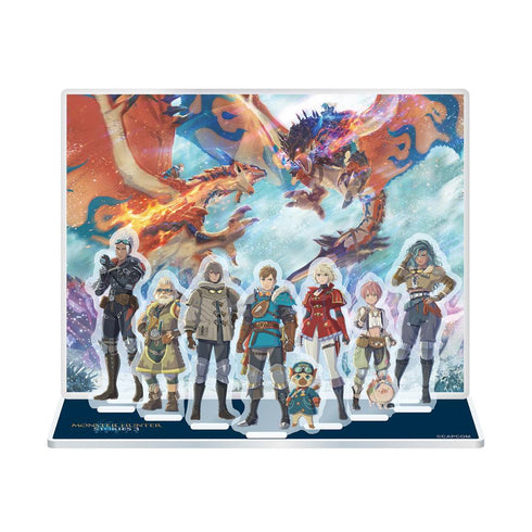 『モンスターハンターストーリーズ3 -運命の双竜-』ジオラマアクリルスタンド