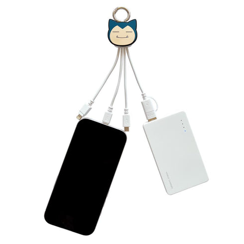 『ポケットモンスター』3in2 マルチ充電ケーブル カビゴン