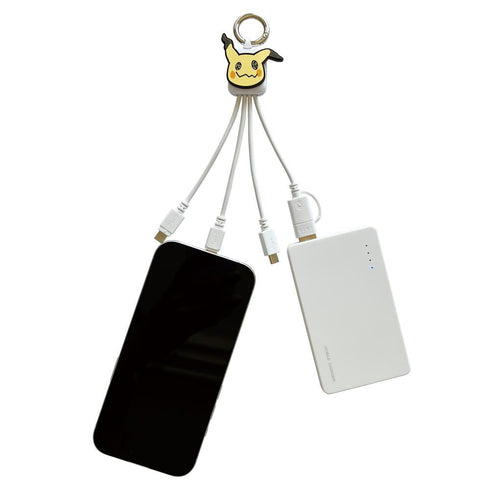 『ポケットモンスター』3in2 マルチ充電ケーブル ミミッキュ2