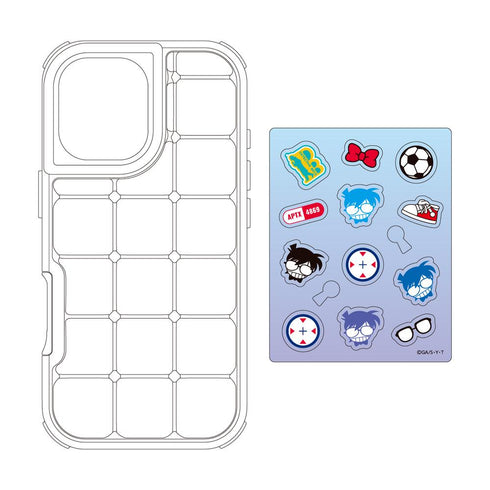 『名探偵コナン』ぷくぷくケース アクリルフレーク付き(iPhone17対応) 江戸川コナン