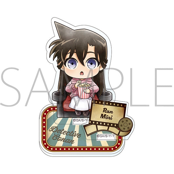 『名探偵コナン』アクリルスタンド 毛利蘭 ミニキャラ 映画鑑賞