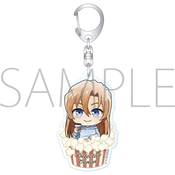 『名探偵コナン』アクリルキーホルダー 萩原千速 ミニキャラ 映画鑑賞