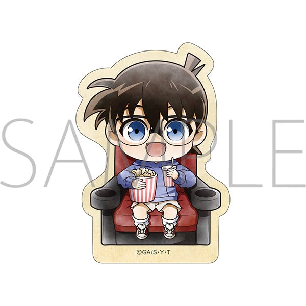 『名探偵コナン』ステッカー 江戸川コナン ミニキャラ 映画鑑賞