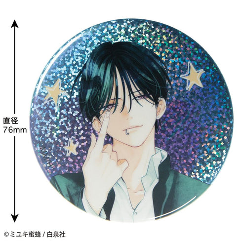 『春の嵐とモンスター』ホログラム缶バッジ 春の嵐とモンスターA