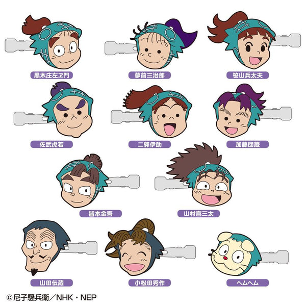 『忍たま乱太郎』前髪クリップコレクション(忍たま乱太郎vol.4)【BOX】
