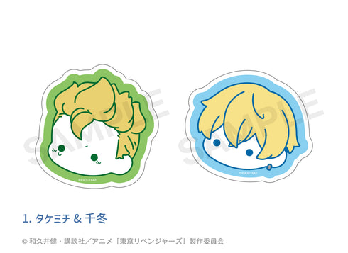 『東京リベンジャーズ』ヘアクリップ(2個セット)(ぷにきゅ~と) 02.マイキー&ドラケン