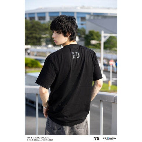 『ゴジラ』ゴジラ 70 周年記念 平成・VS シリーズ シーンイラスト T シャツ 4(ゴジラ VS メカゴジラ)